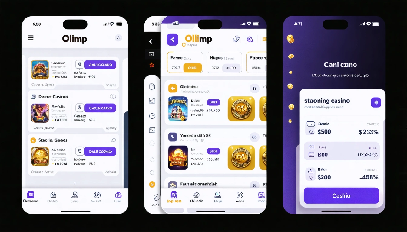 mobile app Olimp Casino